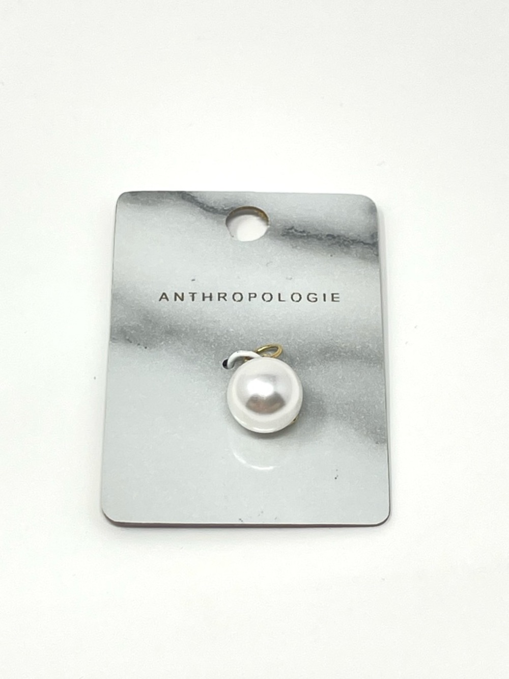 New Anthropologie Pearl Charm